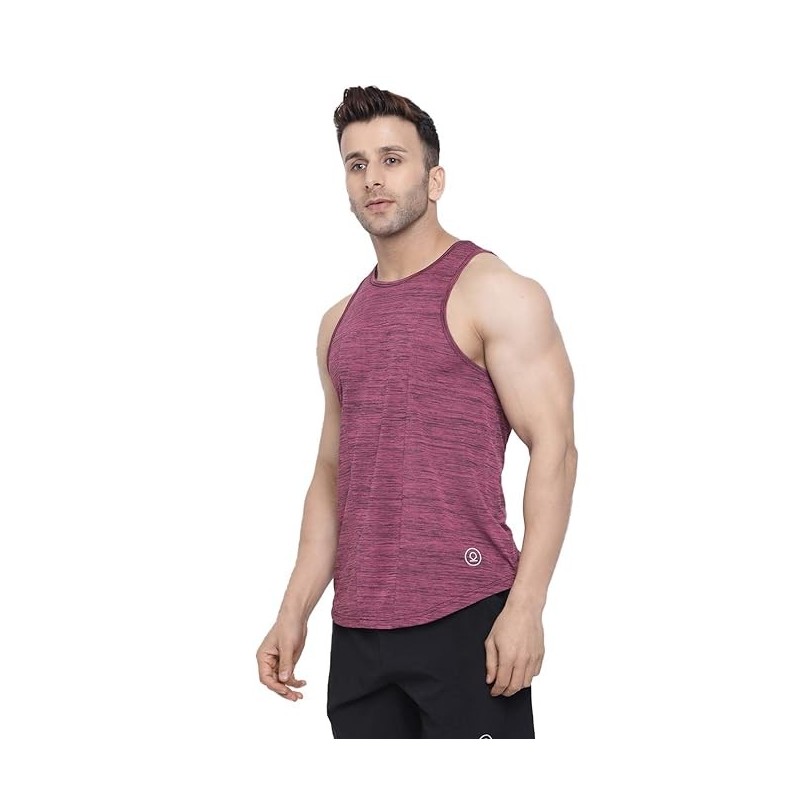Men Solid Gym Tank Tops Sleeveless Sport Vest