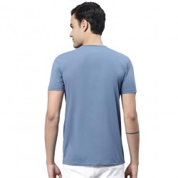 Round Neck Cotton Printed T-Shirt for Men